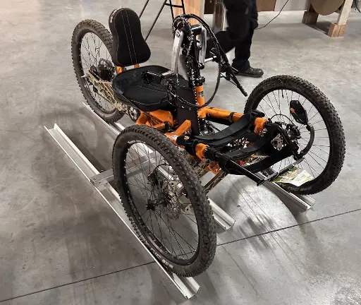 porte velo pour handbike electrique JEETRIKE porte velo pour handbike electrique JEETRIKE